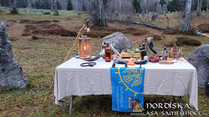 Utförda Blot 2025: Blotlaget Draupnir höll Alvablot 8 November 2025