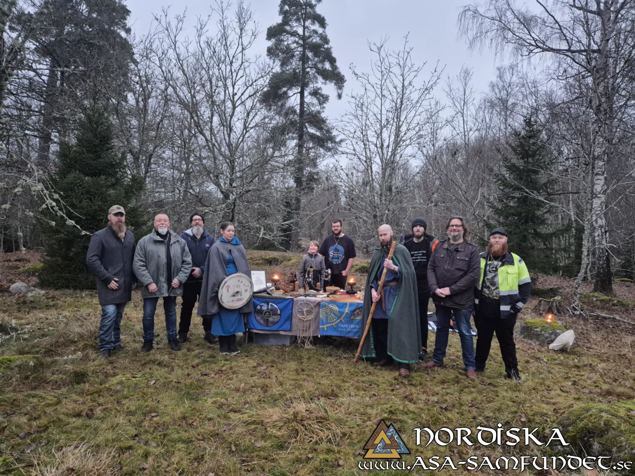 Utförda Blot 2025: Blotlaget Sleipner höll Alvablot 8 November 2025